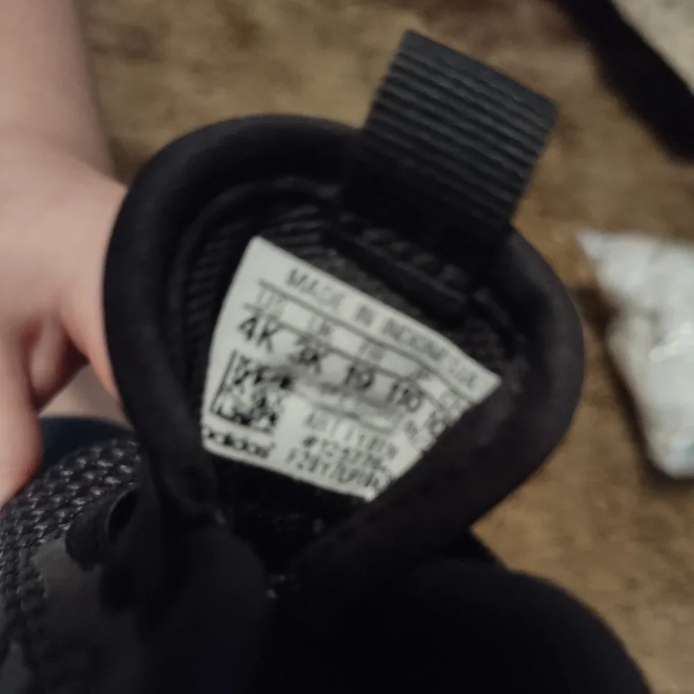 adidas Kids Black Mesh Athletic Sneakers